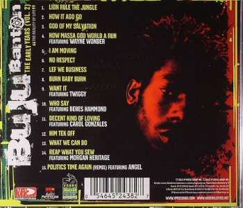 CD Buju Banton: The Early Years (Vol. 2) The Reality Of Life