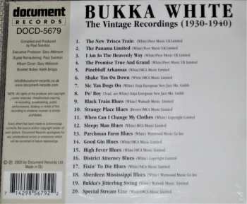 CD Bukka White: Aberdeen Mississippi Blues: The Vintage Recordings (1930-1940)