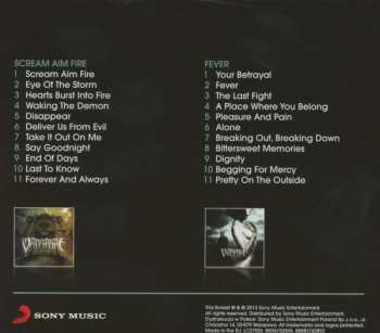 2CD/Dobozkészlet Bullet For My Valentine: Scream Aim Fire / Fever