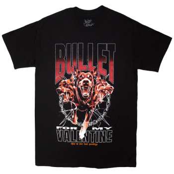 Merch Bullet For My Valentine: Bullet For My Valentine Unisex T-shirt: Last Goodbye Dogs (black) (small) S