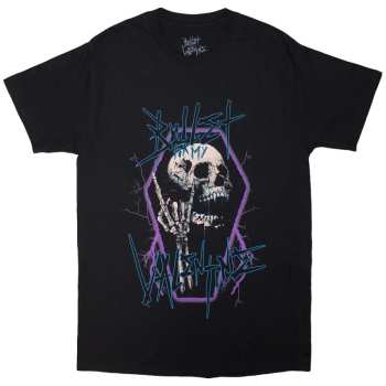Merch Bullet For My Valentine: Bullet For My Valentine Unisex T-shirt: Thrash Skull (black) (small) S