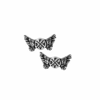 Merch Bullet For My Valentine: Wings Logo Bullet For My Valentine (stud Earrings)