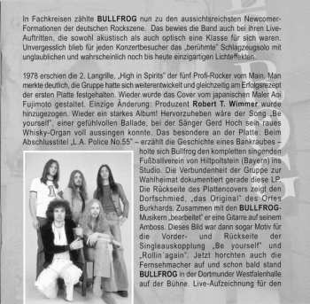 CD Bullfrog: Bullfrog