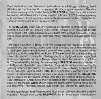 CD Bullfrog: Bullfrog
