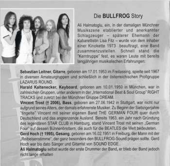 CD Bullfrog: Bullfrog