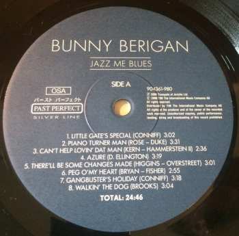 LP Bunny Berigan: Jazz Me Blues