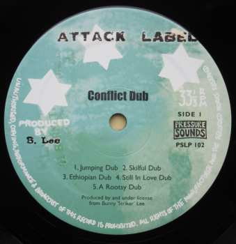 2LP Prince Jammy: Bunny Lee Presents Dubbing In The Front Yard + Conflict Dub