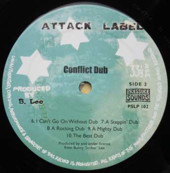 2LP Prince Jammy: Bunny Lee Presents Dubbing In The Front Yard + Conflict Dub