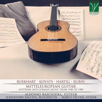 CD Alessandro Baccini: Mitteleuropean Guitar (Austrian And German Music From 1940 To 1980)