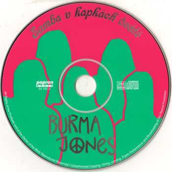 CD Burma Jones: Samba V Kapkách Deště - Best Of