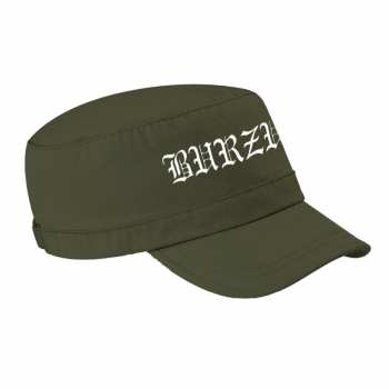 Merch Burzum: Armádní Baseball sapka Logo Burzum (olive)