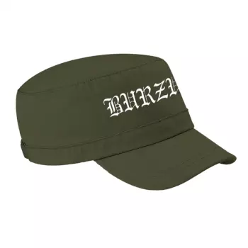 Album Burzum: Armádní Baseball sapka Logo Burzum (olive)