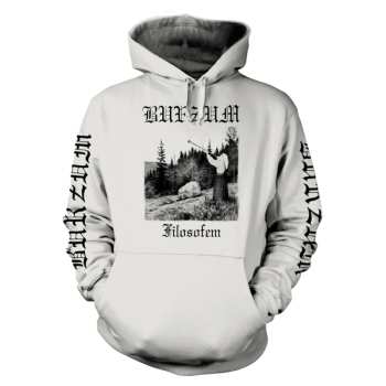 Merch Burzum: Kapucnis felső Filosofem 3 2018 (white)
