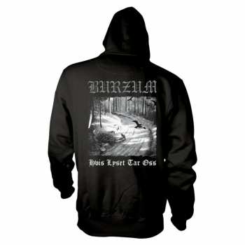 Merch Burzum: Mikina S Kapucí Hvis Lyset Tar Oss S