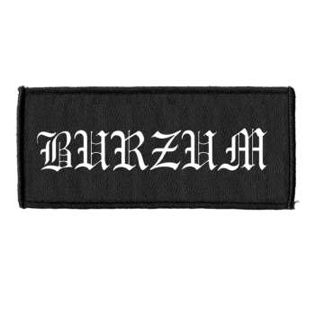 Merch Burzum: Felvarró Logo Burzum (white)