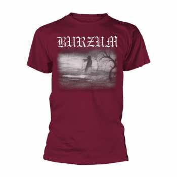 Merch Burzum: Póló Aske 2013 (maroon)