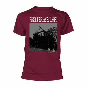 Merch Burzum: Póló Aske (maroon)