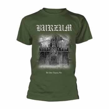 Merch Burzum: Póló Det Som Engang Var (green)