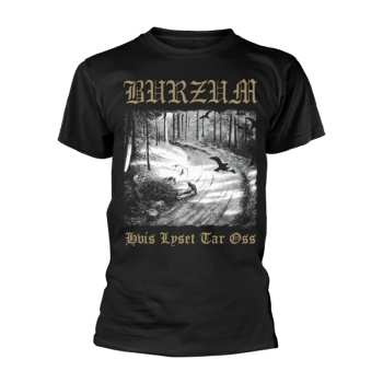 Merch Burzum: Póló Hvis Lyset Tar Oss - Gold