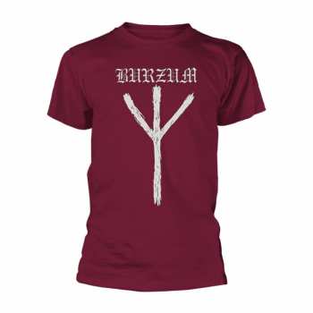 Merch Burzum: Póló Rune (maroon)