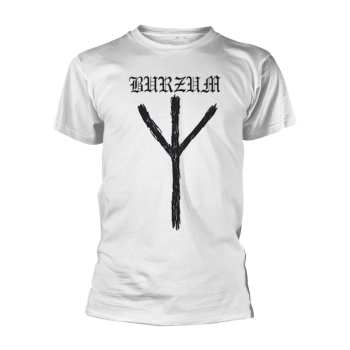 Merch Burzum: Póló Rune (white)