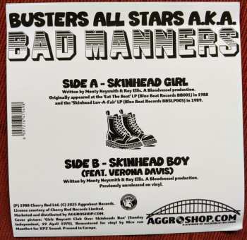 SP Bad Manners: Skinhead Girl
