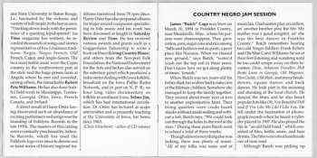 CD Various: Country Negro Jam Session