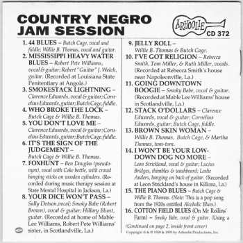 CD Various: Country Negro Jam Session
