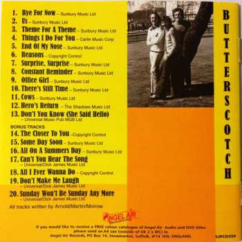 CD Butterscotch: Don’t You Know It's Butterscotch