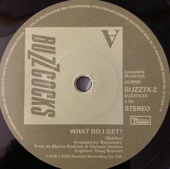 12SP/Dobozkészlet Buzzcocks: Complete UA Singles 1977-1980 LTD
