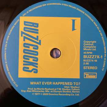 12SP/Dobozkészlet Buzzcocks: Complete UA Singles 1977-1980 LTD