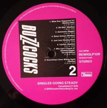 LP Buzzcocks: Singles Going Steady