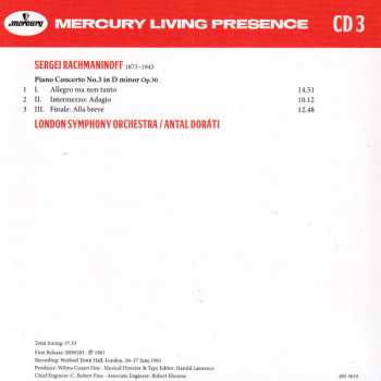 9CD/Dobozkészlet/Blu-ray Byron Janis: The Mercury Masters LTD