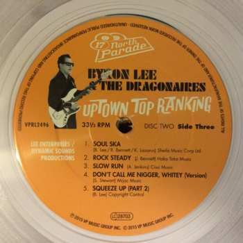 2LP Byron Lee And The Dragonaires: Uptown Top Ranking CLR