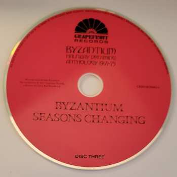 5CD/Dobozkészlet Byzantium: Byzantium Halfway Dreaming Anthology 1969-1975