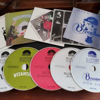 5CD/Dobozkészlet Byzantium: Byzantium Halfway Dreaming Anthology 1969-1975