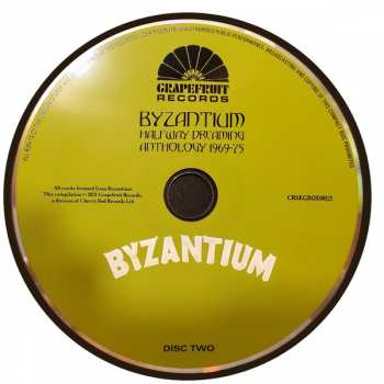 5CD/Dobozkészlet Byzantium: Byzantium Halfway Dreaming Anthology 1969-1975