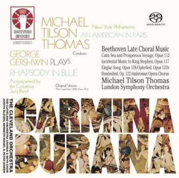 2SACD The London Symphony Orchestra: Carmina Burana / Beethoven: Late Choral Music / Rhapsody In Blue
