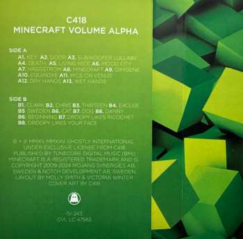 Dobozkészlet/2MC C418: Minecraft Volume Alpha / Minecraft Volume Beta CLR | LTD