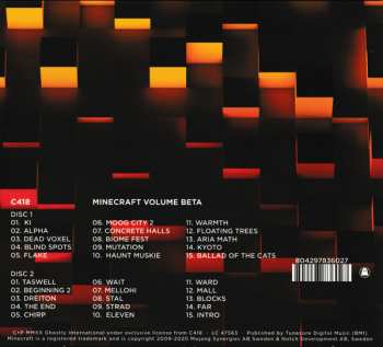 2CD C418: Minecraft Volume Beta DIGI
