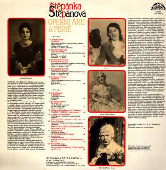 LP Štěpánka Štěpánová: Operní Árie A Písně