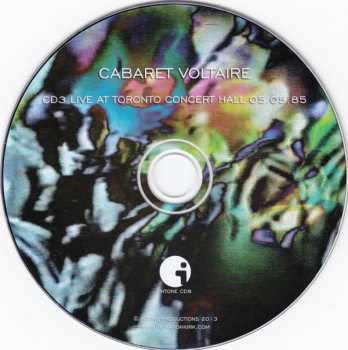 3CD/Dobozkészlet Cabaret Voltaire: Archive #828285 Live