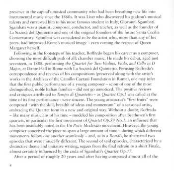 CD Roffredo Caetani: The Two String Quartets