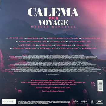 2LP Calema: Tour Voyage (15 Anos De Carreira) CLR | LTD | NUM