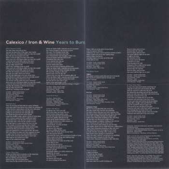 CD Calexico: Years To Burn