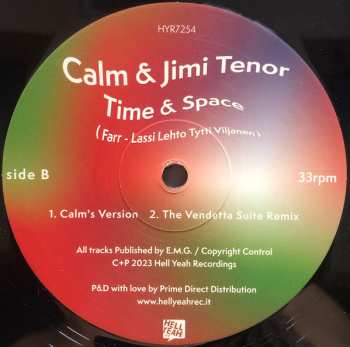 LP Jimi Tenor: Big City Takes EP