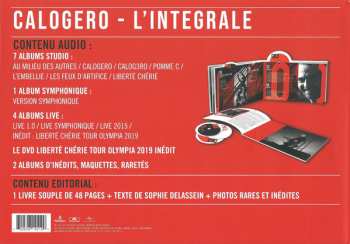 17CD/DVD/Dobozkészlet Calogero: L'intégrale