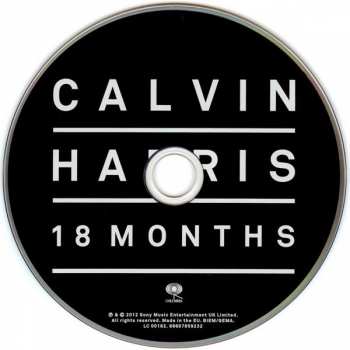 CD Calvin Harris: 18 Months