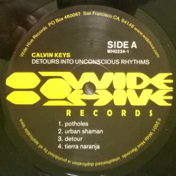 LP Calvin Keys: Detours Into Unconscious Rhythms