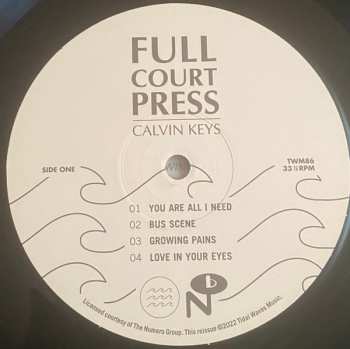 LP Calvin Keys: Full Court Press LTD